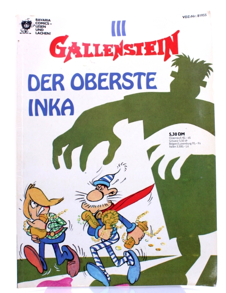 Gallenstein Comic Album (Softcover) Nr. 3: Der oberste Inka